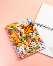 Cargar imagen en el visor de la galería, Libreta Collage Alice in Wonderland