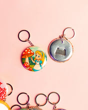 Cargar imagen en el visor de la galería, Pack de Llavero Destapador "Alice in Wonderland"