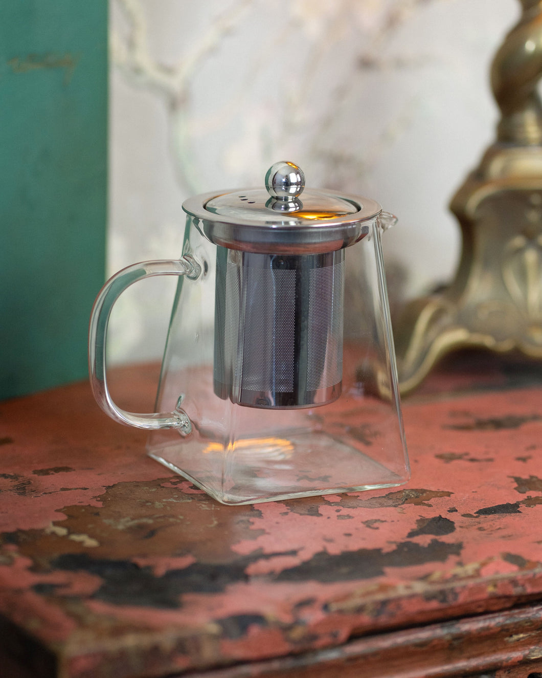 Tetera con filtro pequeña