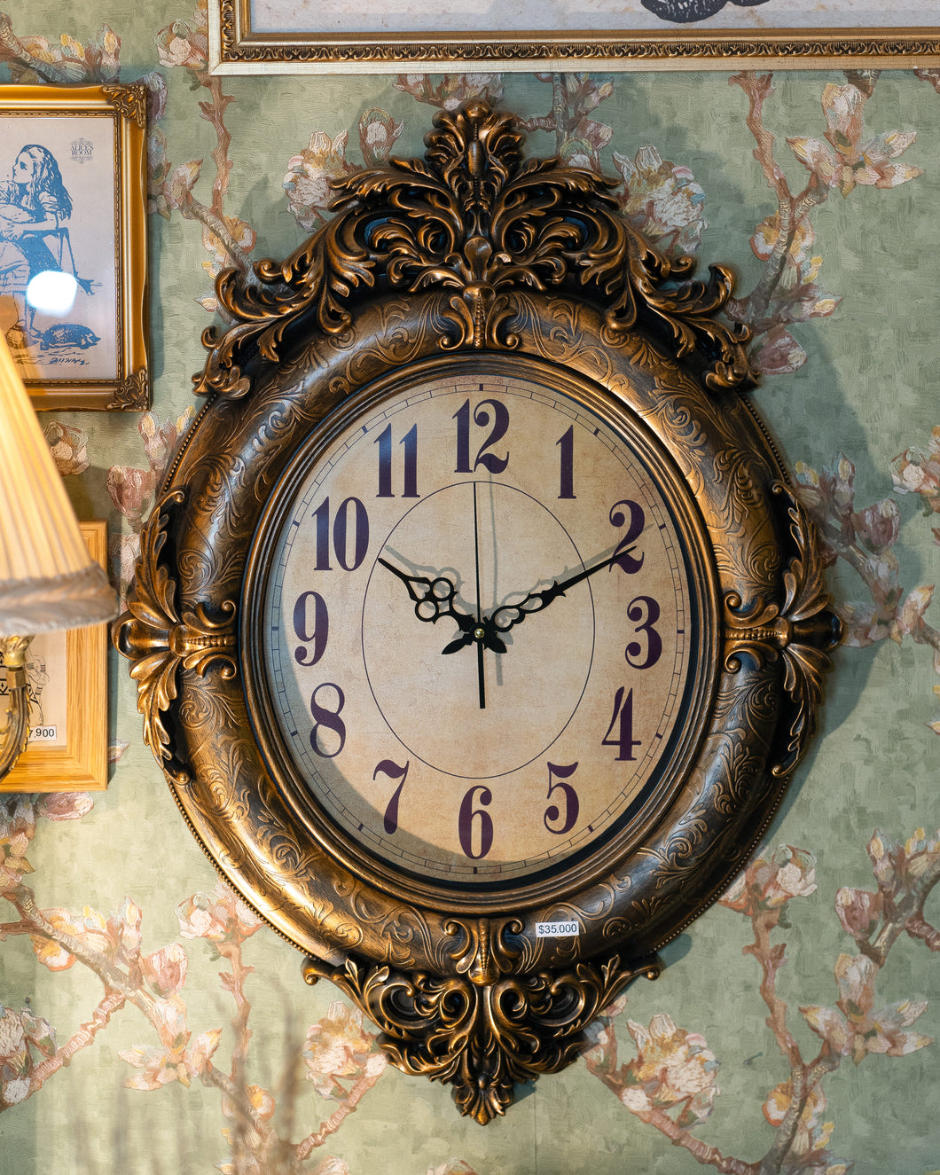 Reloj de Pared Vintage Grande