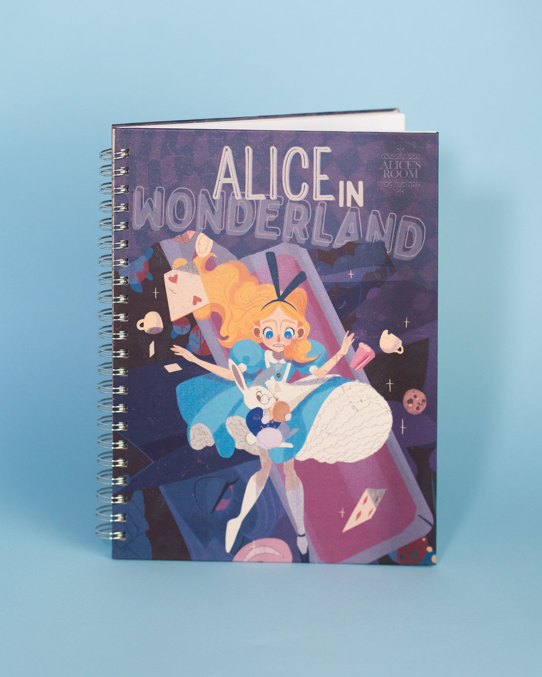 Libreta Alice In Wonderland
