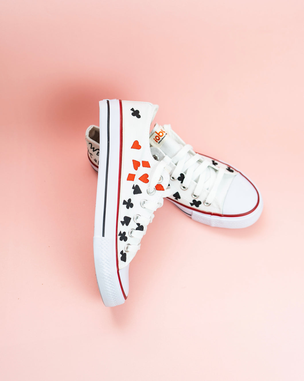 Zapatillas Cartas Alice In Wonderland