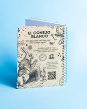 Cargar imagen en el visor de la galería, Libreta &quot;The white rabbit&quot;
