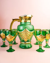 Cargar imagen en el visor de la galería, Set vintage verde
