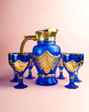 Cargar imagen en el visor de la galería, Set vintage azul
